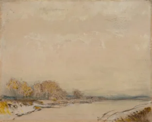 Paysage avec une rivière